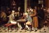 Louis Léopold Boilly - Jeux de dames au café Lamblin au Palais-Royal 1845